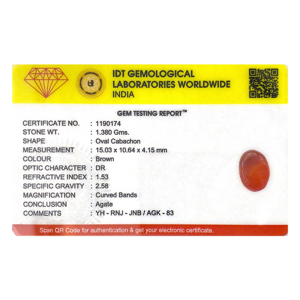 Yemeni Aqeeq - 6.9 Carat