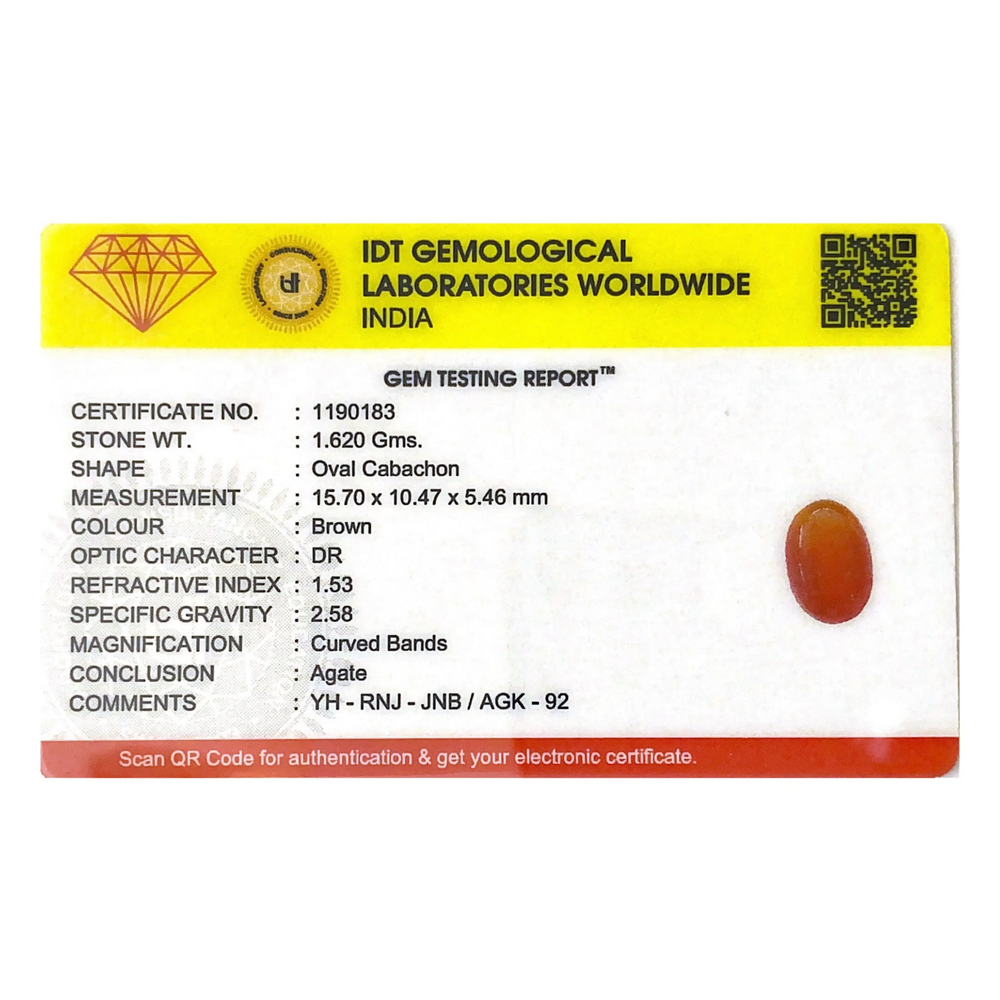 Yemeni Aqeeq - 8.1 Carat