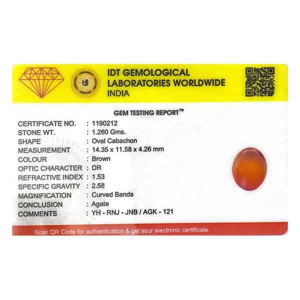 Yemeni Aqeeq - 6.3 Carat