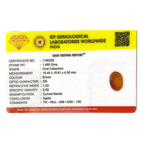 Yemeni Aqeeq - 7.3 Carat