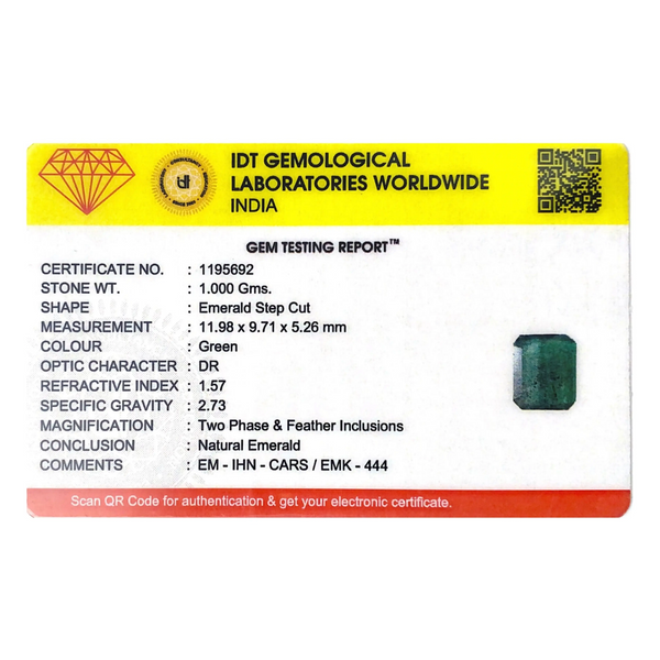 Zambian Emerald - 5 Carat