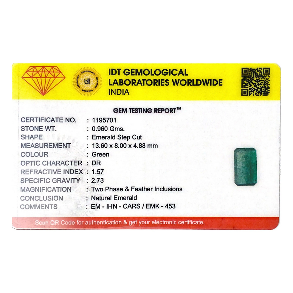 Zambian Emerald - 4.8 Carat