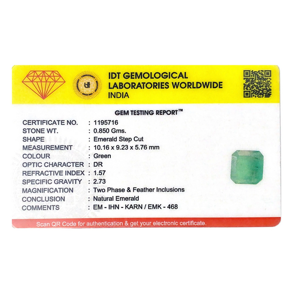 Zambian Emerald - 4.25 Carat