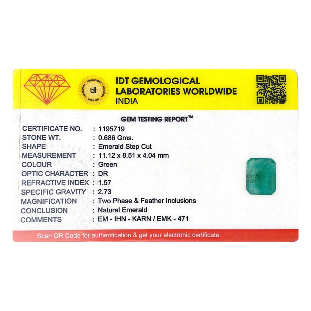 Zambian Emerald - 3.43 Carat