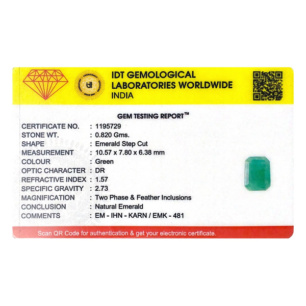 Zambian Emerald - 4.1 Carat