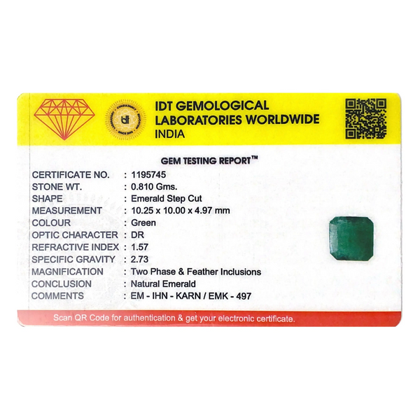 Zambian Emerald - 4.05 Carat