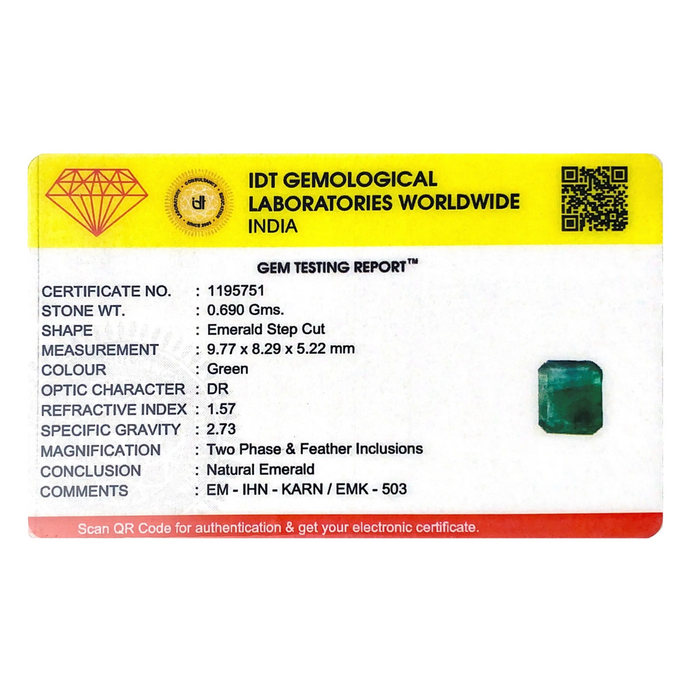 Zambian Emerald - 3.45 Carat