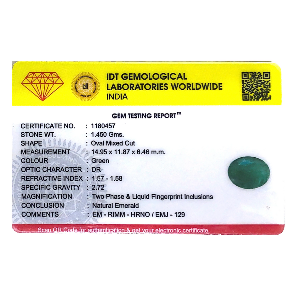 Zambian Emerald - 7.25 Carat - Pramogh