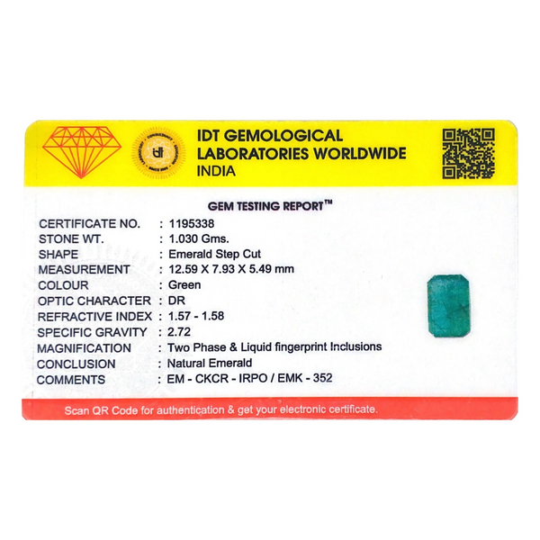 Zambian Emerald - 5.15 Carat