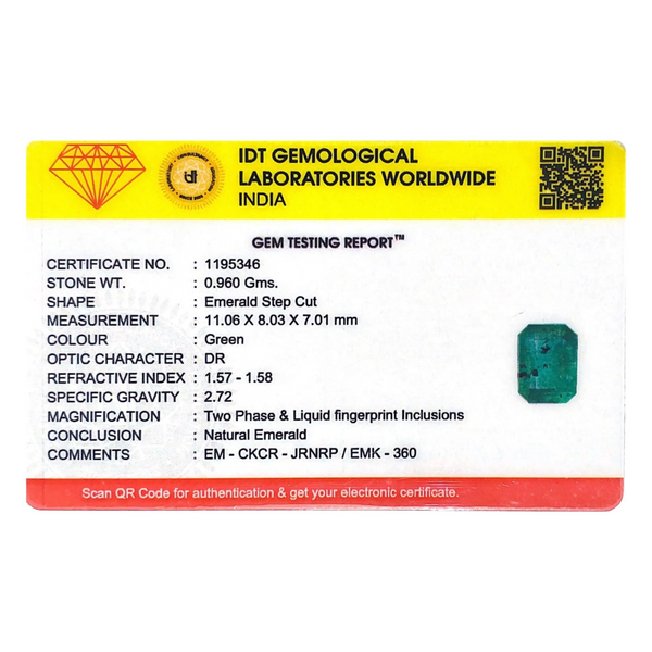 Zambian Emerald - 4.8 Carat