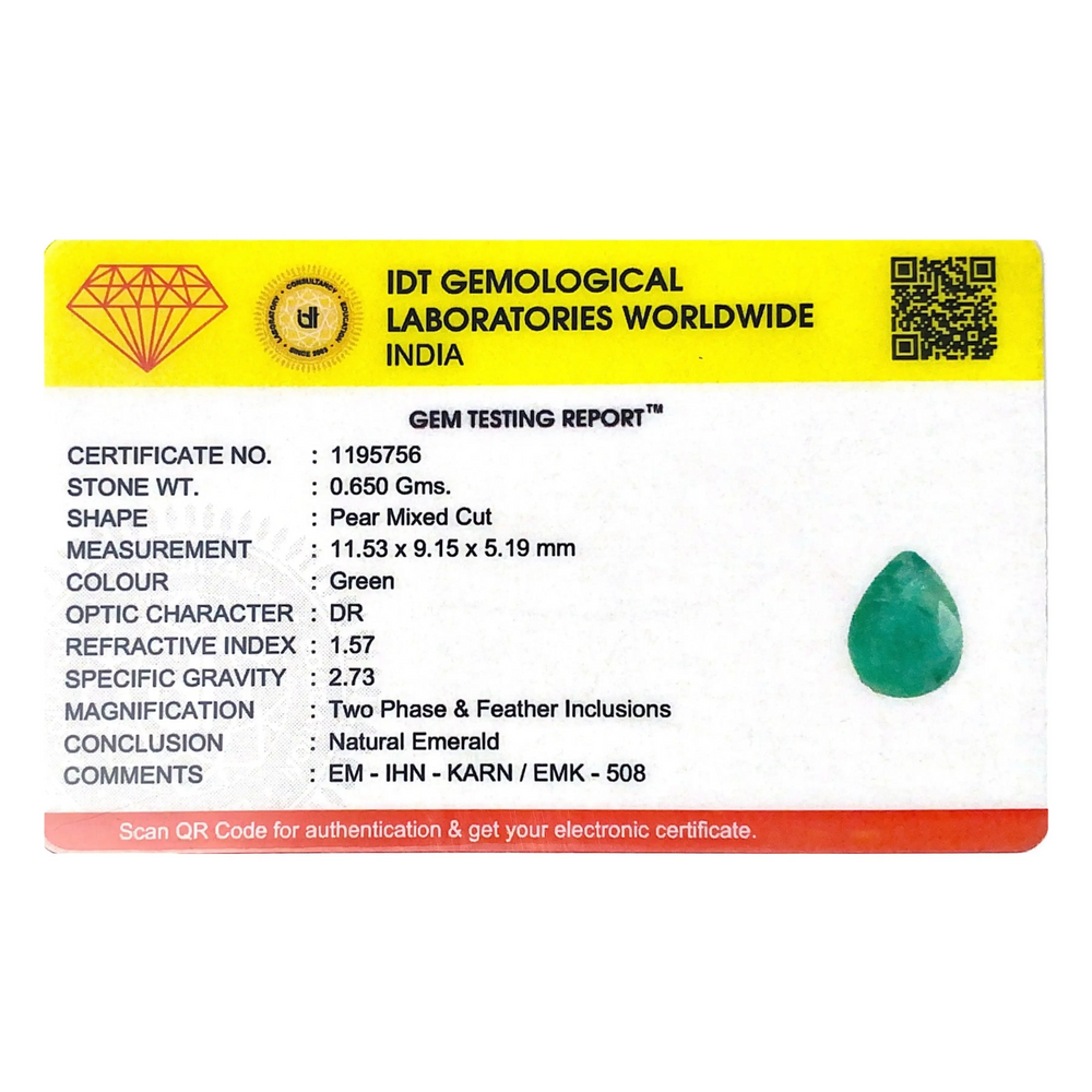 Zambian Emerald - 3.25 Carat