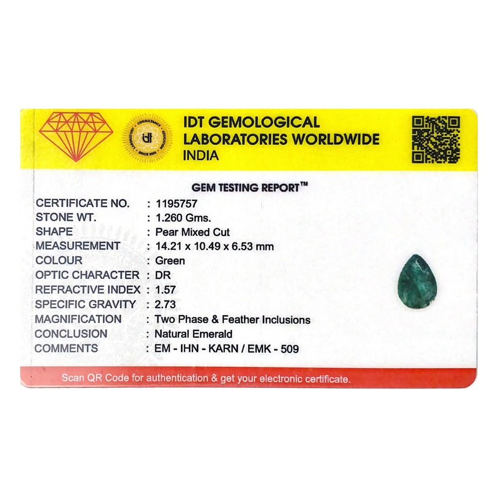 Zambian Emerald - 6.3 Carat