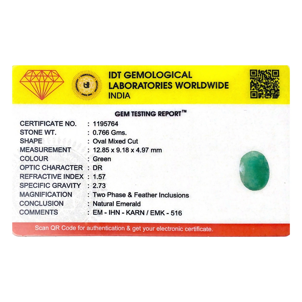 Zambian Emerald - 3.83 Carat