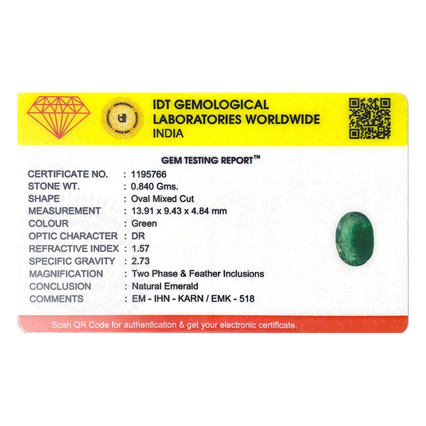 Zambian Emerald - 4.2 Carat