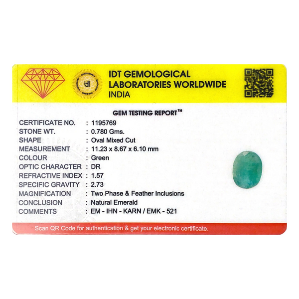 Zambian Emerald - 3.9 Carat