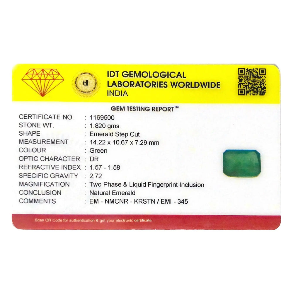 Zambian Emerald - 9.1 Carat - Pramogh