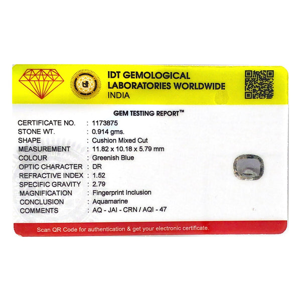 Aquamarine - 4.57 Carat - Pramogh