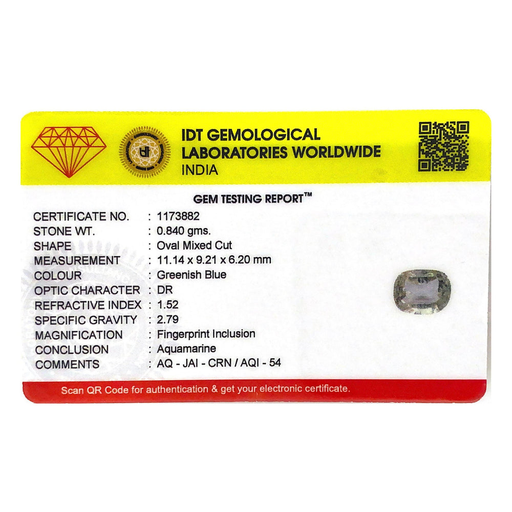 Aquamarine - 4.2 Carat - Pramogh