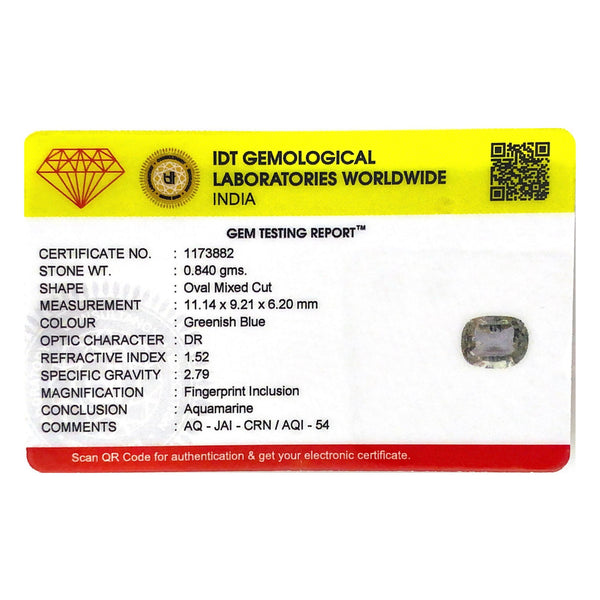 Aquamarine - 4.2 Carat - Pramogh