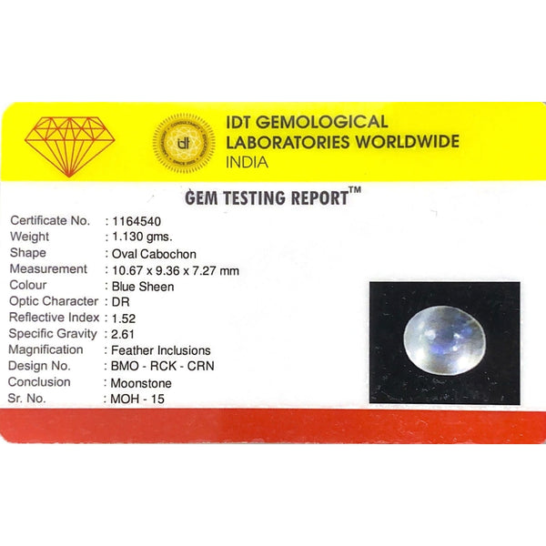 Blue Moonstone - 5.65 Carat - Pramogh