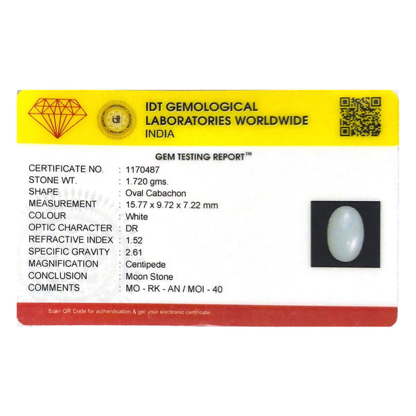 Moon Stone - 8.6 Carat - Pramogh