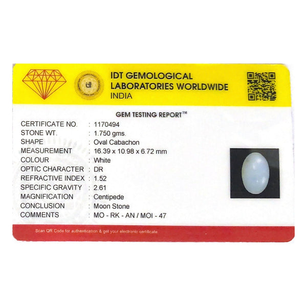 Moon Stone - 8.75 Carat - Pramogh