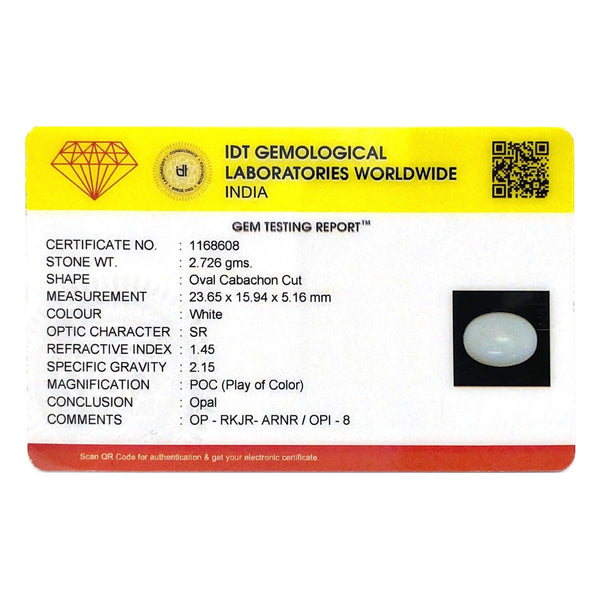 Opal- 13.63 Carat - Pramogh
