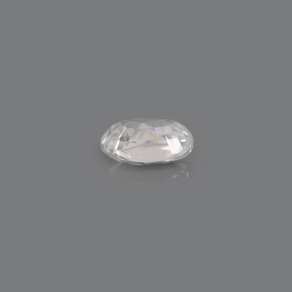 Natural White Zircon - 7.08 Carat - Pramogh