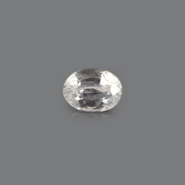 Natural White Zircon - 6.94 Carat - Pramogh