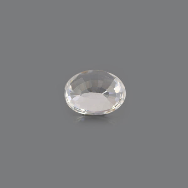 Natural White Zircon - 6.94 Carat - Pramogh