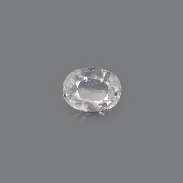 Natural White Zircon - 7.32 Carat - Pramogh