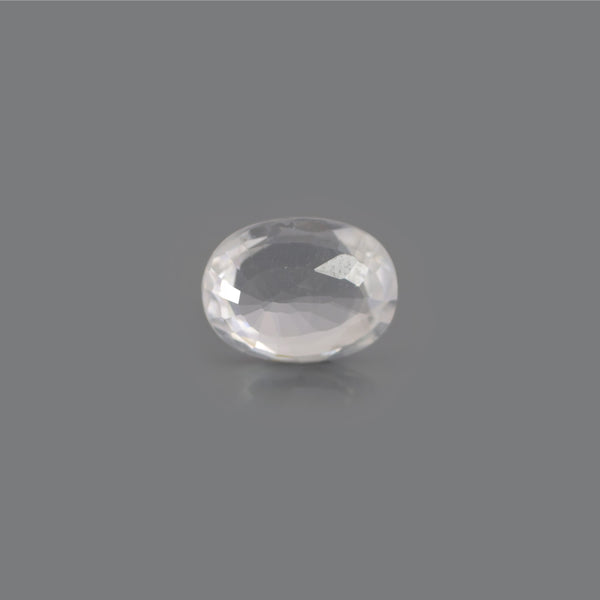 Natural White Zircon - 7.32 Carat - Pramogh