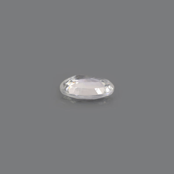 Natural White Zircon - 7.32 Carat - Pramogh