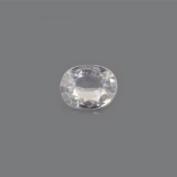 Natural White Zircon - 7.52 Carat - Pramogh