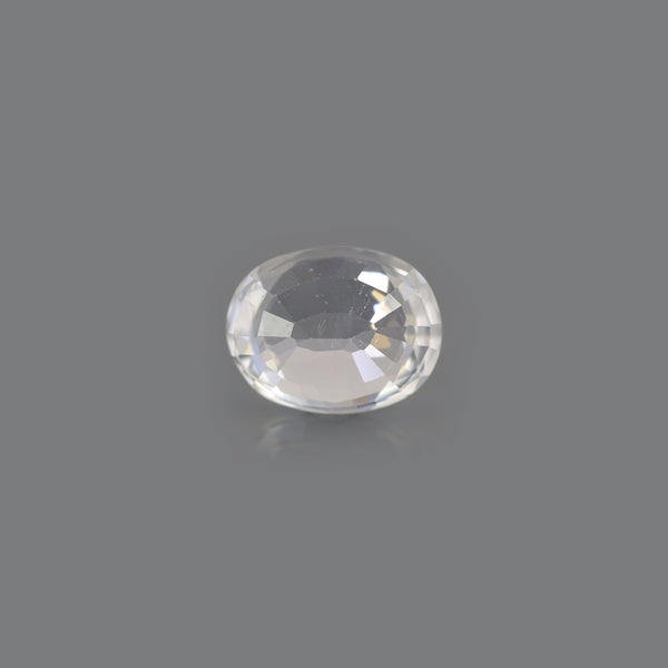 Natural White Zircon - 7.52 Carat - Pramogh