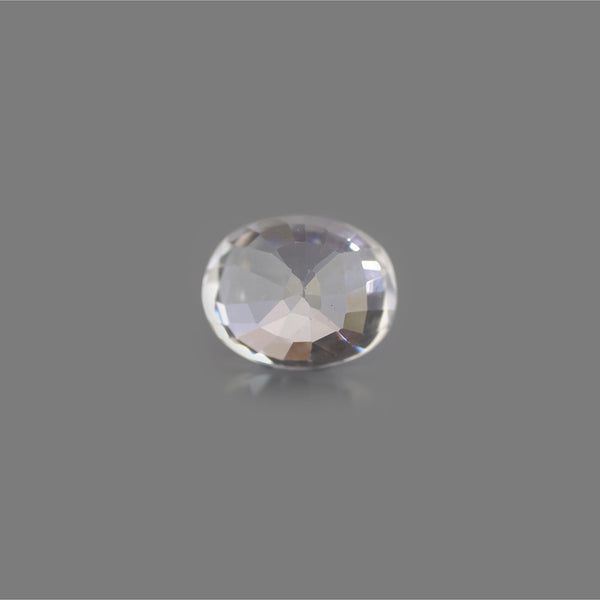 Natural White Zircon - 6.88 Carat - Pramogh
