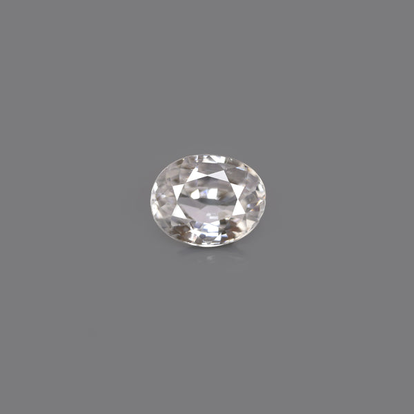 Natural White Zircon - 6.75 Carat - Pramogh