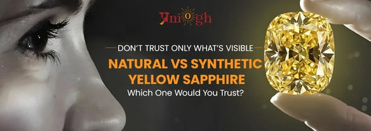 Natural vs Synthetic Yellow Sapphire
