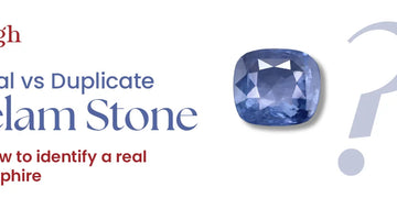 How to Identify a Real Blue Sapphire: Original vs Fake Neelam Stone