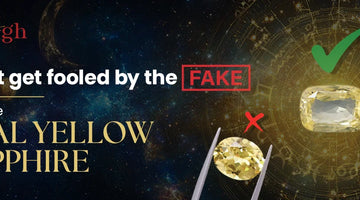 Real VS Fake Yellow Sapphire