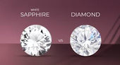 White Sapphire vs Diamond: Choosing a Stone for Venus