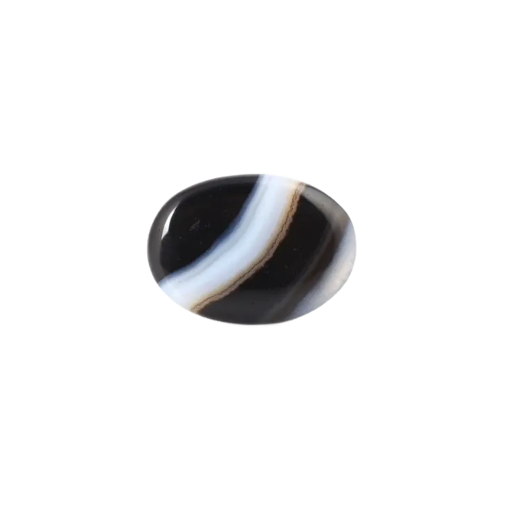 Sulemani Hakik (Black Agate Stone)
