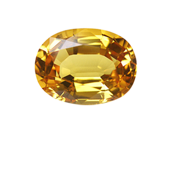 Natural Yellow Sapphire Pukhraj stone certified