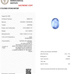 Blue Sapphire - 6.57 Carat