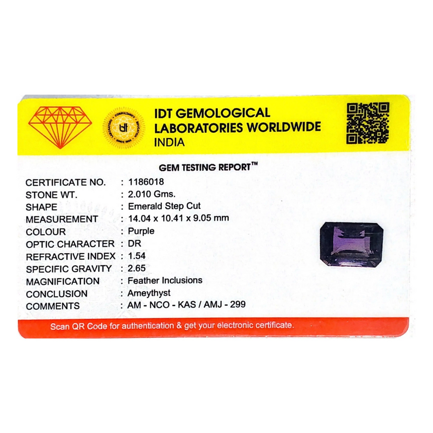 Amethyst - 10.05 Carat