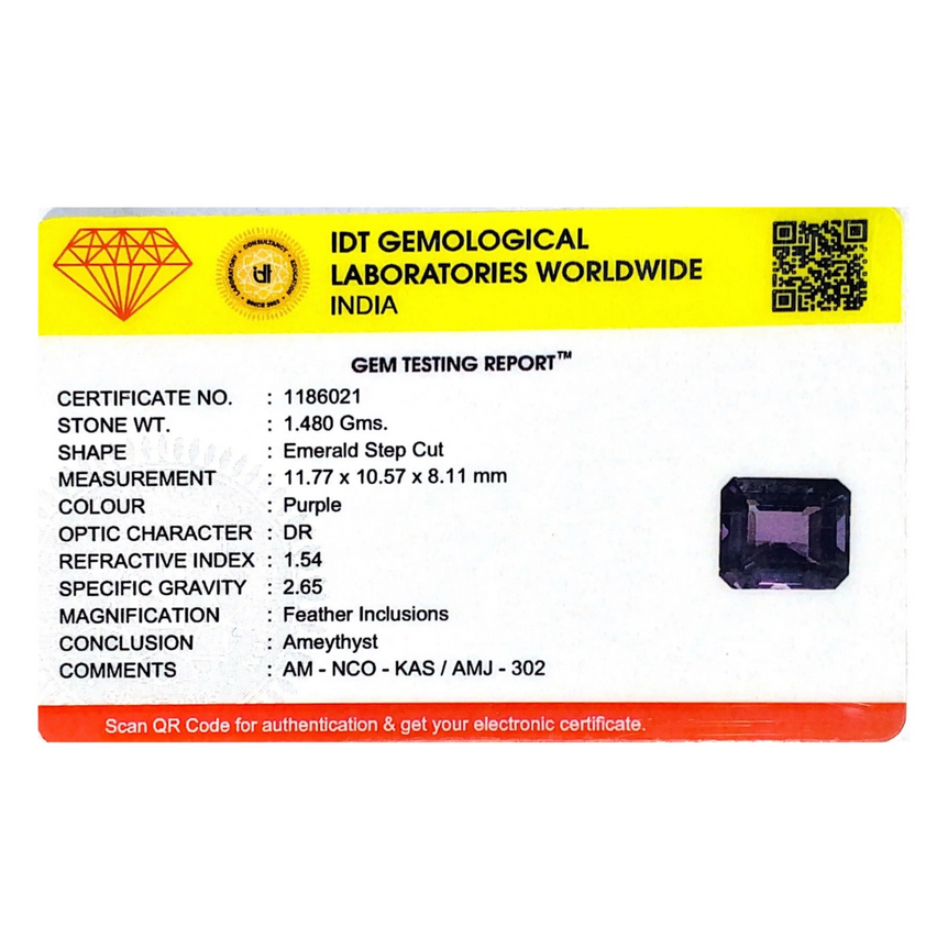 Amethyst - 7.4 Carat