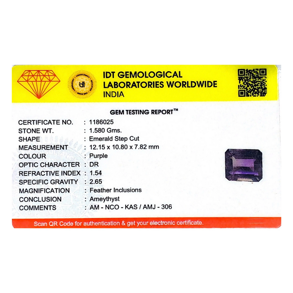 Amethyst - 7.9 Carat