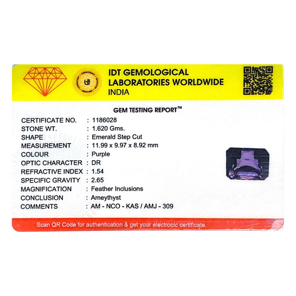 Amethyst - 8.1 Carat