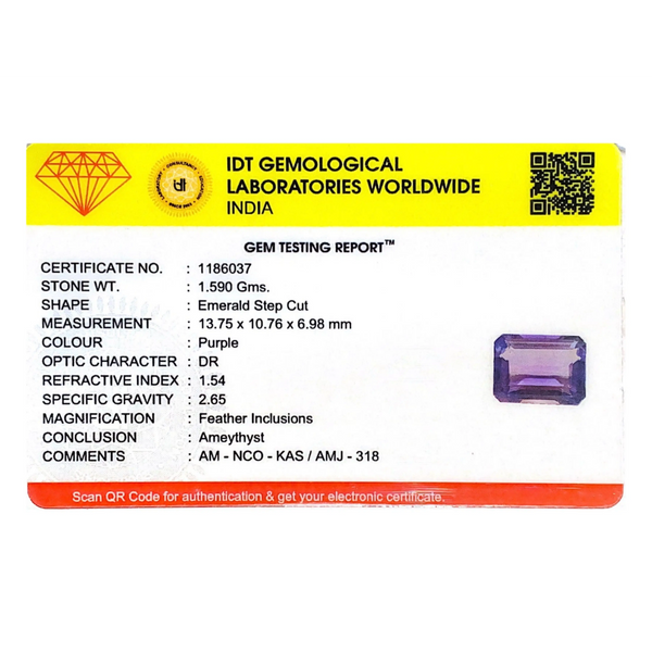 Amethyst - 7.95 Carat