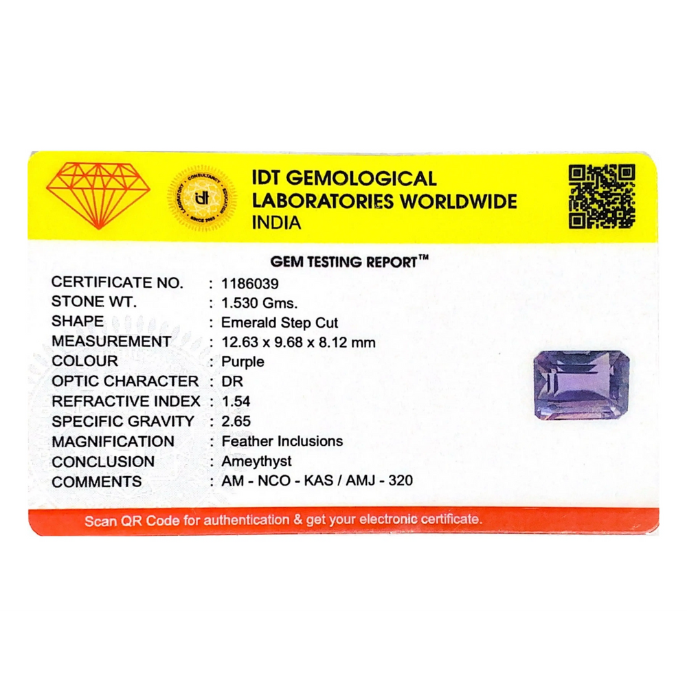 Amethyst - 7.65 Carat